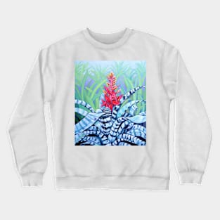 The Bromeliad Harlequin Crewneck Sweatshirt